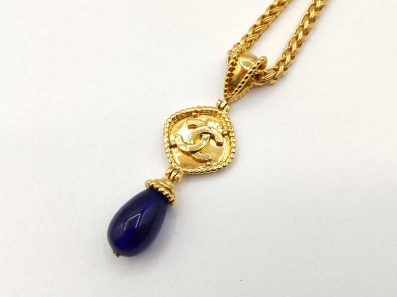 シャネル買取 ネックレス ストーンGP